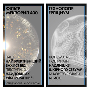 Флюїд для жирної шкіри обличчя La Roche-Posay (Ля Рош-Позе) Антгеліос UVA 400 Оїл Контрол з матуючим ефектом сонцезахисний SPF50+ 50 мл