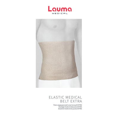 Бандаж поясничный эластичный LAUMA (Лаума) Extra (Экстра) с 1 швом модель 70108 размер 5 (XL)
