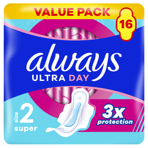 Прокладки гигиенические женские ALWAYS (Олвейс) Ultra Super Duo (Ультра супер дуо) ультратонкие ароматизированные 16 шт