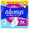 Прокладки гігієнічні жіночі ALWAYS (Олвейс) Ultra Super Duo (Ультра супер дуо) ультратонкі ароматизовані 16 шт