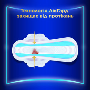Прокладки гігієнічні жіночі ALWAYS (Олвейс) Ultra Night Secure Duo (Ультра найт секюр) нічні екстра захист ультратонкі ароматизовані 12 шт