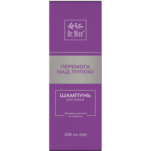 Шампунь для волосся для жінок DR.NICE (Доктор Найс) Перемога над лупою флакон 200 мл