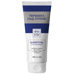 Шампунь для волос для мужчин DR.NICE (Доктор Найс) Победа над перхотью флакон 200 мл