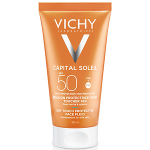 Набір VICHY (Віші) Капіталь Солей Флюїд сонцезахисний матуючий для комбінованої та жирної шкіри обличчя SPF 50 50 мл + Вода термальна 50 мл