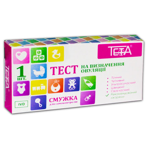 Тест-полоска для определения овуляции Teta (Тета) 1 шт