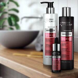 Бальзам для активирования волосяных луковиц PHARMA GROUP (Фарма груп) Aminotein + Multivitamin 250 мл