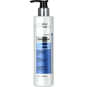 Бальзам для волос PHARMA GROUP (Фарма груп) реанимирующий Aminotein + Keratin 250 мл