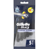 Бритва для гоління GILLETTE Blue 3 (Жіллет Блу 3) Comfort Slalom одноразова 5  шт