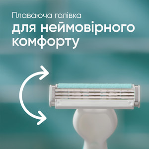 Бритва одноразова GILLETTE (Жіллет) Venus (Венус) 3 Sensitive для жінок 3 шт