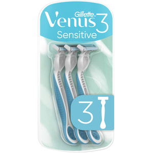 Бритва одноразова GILLETTE (Жіллет) Venus (Венус) 3 Sensitive для жінок 3 шт