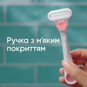 Бритва одноразова GILLETTE (Жіллет) Venus (Венус) Sensitive для жінок 3 шт