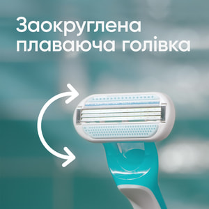 Бритва одноразова GILLETTE (Жіллет) Venus (Венус) Tropical для жінок 3 шт