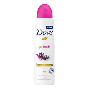 Антиперспирант аэрозоль для тела DOVE (Дав) Go Fresh Ягоды ассаии водная лилия 150 мл