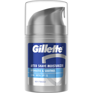 Лосьон после бритья GILLETTE (Жиллет) увлажняющий и успокаивающий 3 в 1 SPF15 50 мл