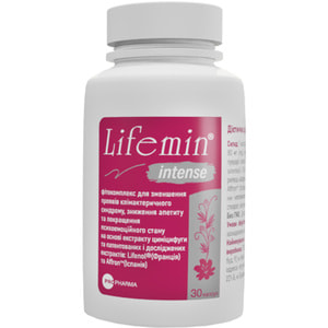 Лайфемин Интенс капсулы для уменьшения проявлений климактерического синдрома и улучшения психоэмоционального состояния флакон 30 шт