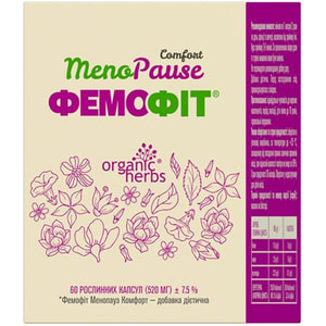Фемофіт Менопауза Комфорт капсули 60 шт