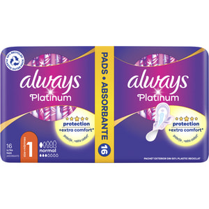 Прокладки гігієнічні жіночі ALWAYS (Олвейс) Ultra Platinum Normal Duo (Ультра платинум нормал дуо) 16 шт