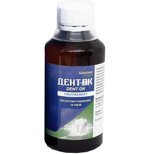 Раствор для ротовой полости (DENT OK) ДентОК Ультраэффект флакон 200 мл Solution Pharm