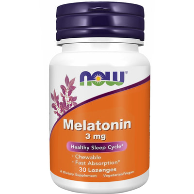 Мелатонин NOW (Нау) капсулы по 3 мг флакон 30 шт