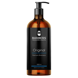 Шампунь для чоловіків BARBERS (Барберс) Original для щоденного застосування 1000 мл