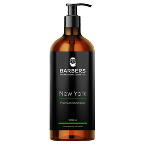 Шампунь для чоловіків BARBERS (Барберс) New York тонізуючий 1000 мл