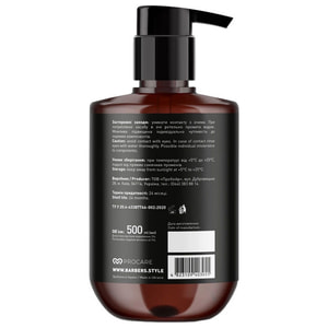 Гель для душу BARBERS (Барберс) Sacramento для чоловіків 500 мл