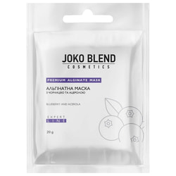 Маска для лица JOKO BLEND (Джоко Бленд) альгинатная с черникой и ацеролой 20 г