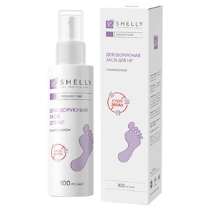 Засіб для ніг SHELLY (Шелі) дезодоруючий пролонгованої дії з фарнезолом 100 мл