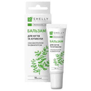 Бальзам для нігтів SHELLY (Шелі) укріплюючий з бісабололом та евкаліптом 15 мл