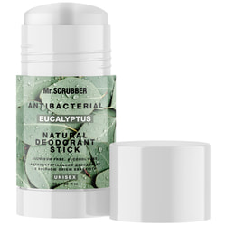 Дезодорант для тіла MR.SCRUBBER (Мр.Скрабер) Antibacterial Eucalyptus антибактеріальний з ефірною олією евкаліпта 50 г