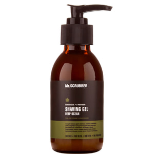 Гель для бритья MR.SCRUBBER (Мр.Скрабер) Deep Ocean мужской 125 мл