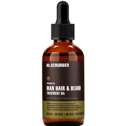 Комплекс масел для роста волос и бороды MR.SCRUBBER (Мр.Скрабер) Man hair & Beard Treatment Oil для мужчин 50 мл