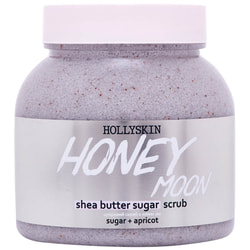 Скраб для тіла HOLLYSKIN (Холліскін) Honey Moon цукровий з олією ши та перлітом 300 мл (350 г)