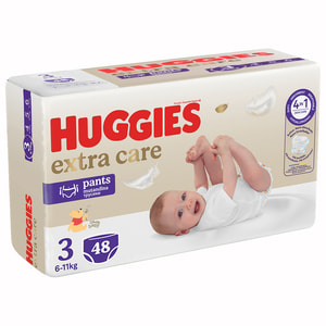 Подгузники-трусики для детей HUGGIES (Хаггис) Pants (Пентс) 3 Elite Soft/Extra Care Mega от 6 до 11 кг 48 шт