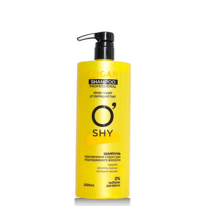 Шампунь для відновлення структури пошкодженого волосся O'SHY (Оши) Argan 1000 мл