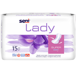 Прокладки урологические SENI Lady (Сени Леди) Slim Super (Слим Супер) 15 шт