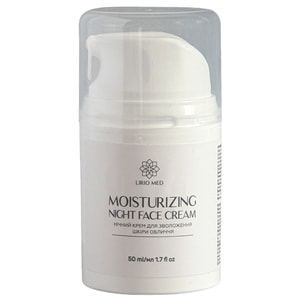 Крем для лица LIRIO MED (Лирио Мед) увлажняющий ночной 50 мл
