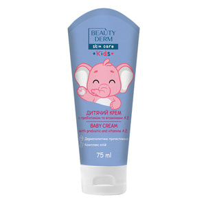 Крем дитячий Beauty Derm (Бьюті дерм) Kids універсальний з пребіотиком та вітамінами А, Е 75 мл