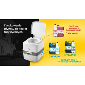 Засіб для біотуалетів CAMPI (Кампі) Blue для нижнього бака 2 л