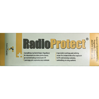 Крем для тіла RADIOPROTECT (РадіоПротект) для догляду за подразненою шкірою після опромінення іонізуючими та ультрафіолетовими променями 100 мл