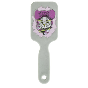 Щітка для волосся ЛАСКАВА масажна Білий Кролик лінія Країна мрій артикул 5053