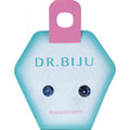Серьги DR.BIJU (Доктор Бижю) Сириус 5,3 мм Графит 1 пара