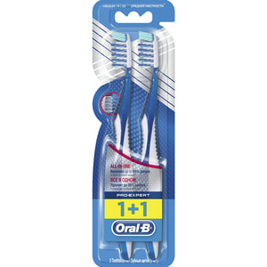 Зубная щетка ORAL-B (Орал-би) Pro-Expert (Про эксперт) Все в одном 40 средней жесткости 2 шт