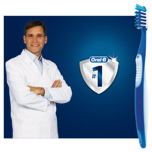 Зубная щетка ORAL-B (Орал-би) Pro-Expert (Про эксперт) Все в одном 40 средней жесткости 2 шт
