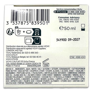 Крем для сухої та дуже сухої шкіри обличчя VICHY (Віши) Мінерал 89 насичений зволожуючий 50 мл