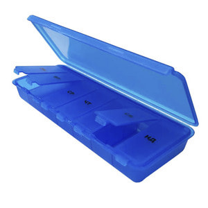 Органайзер ENJEE  (Энжи) для таблеток пластиковый Неделя PT 6039