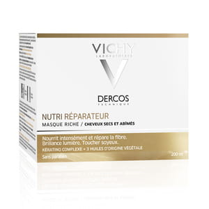 Маска для волос VICHY (Виши) Деркос для сухих и поврежденных волос насыщенная питательно-восстанавливающая 200 мл