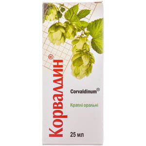 Корвалдин капли фл. 25мл
