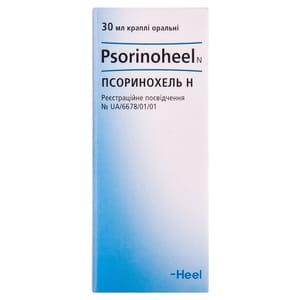 Псоринохель Н кап. орал. фл. 30мл