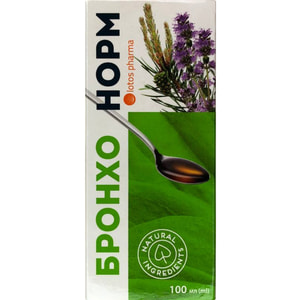 Бронхонорм бальзам при боли в горле и кашле флакон 100 мл